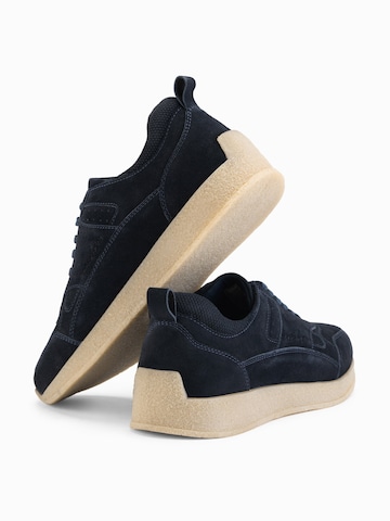 Ombre Platform trainers in Blue