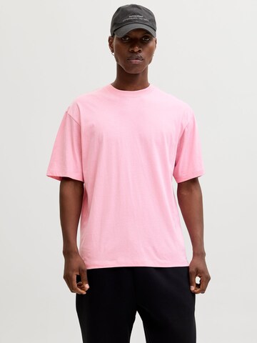 T-Shirt 'JJEBradley' JACK & JONES en rose