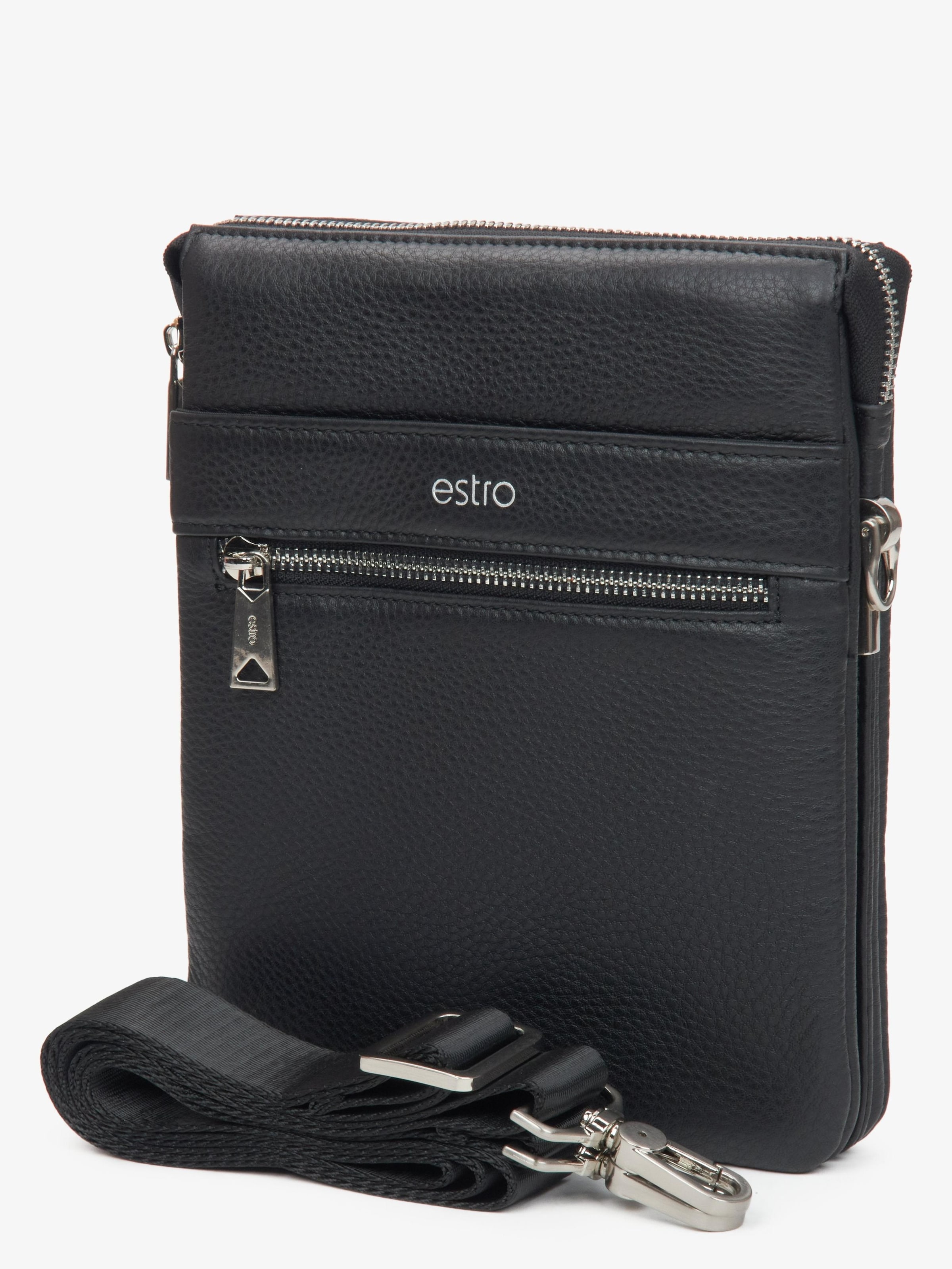 Estro Umhängetasche '49645'‌‌‌‌‌‌‌ in Schwarz