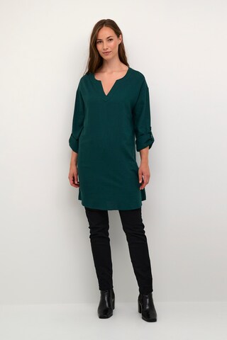 Cream Tunic 'Venta' in Green