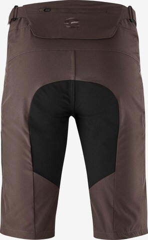 GONSO Slim fit Workout Pants 'Valdes' in Brown