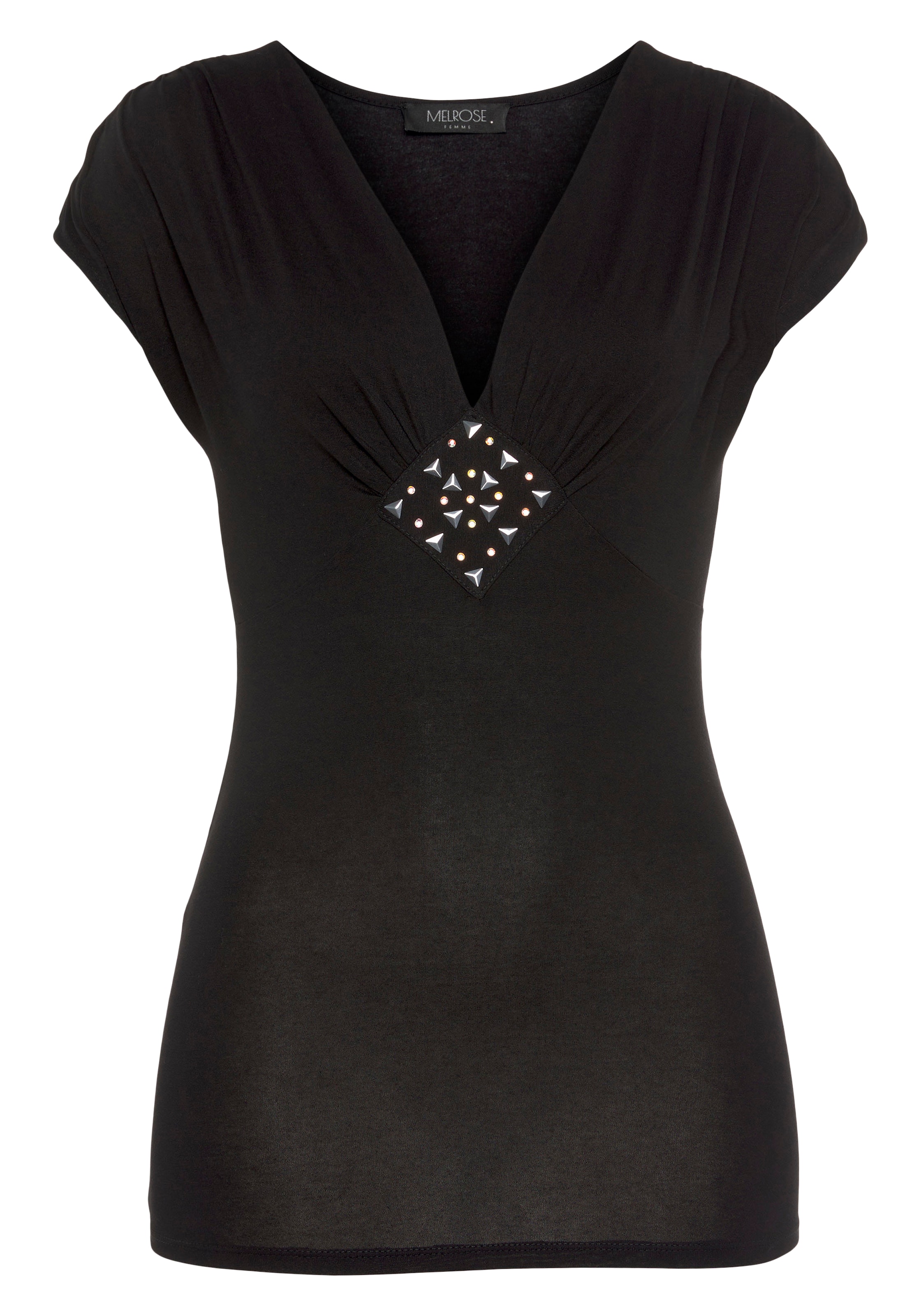 MELROSE Shirt in Black: front