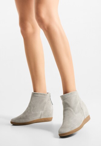 WODEN Ankle Boots 'Emmy Lite' in Grey: front