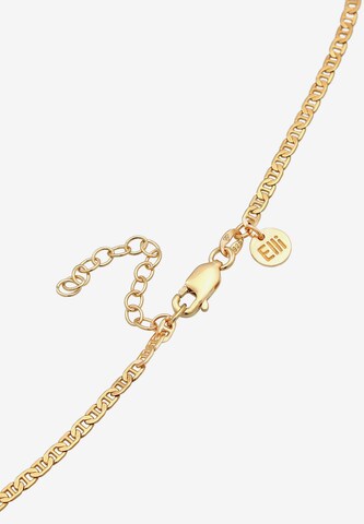 ELLI PREMIUM Halskette Basic Kette, Choker in Gold