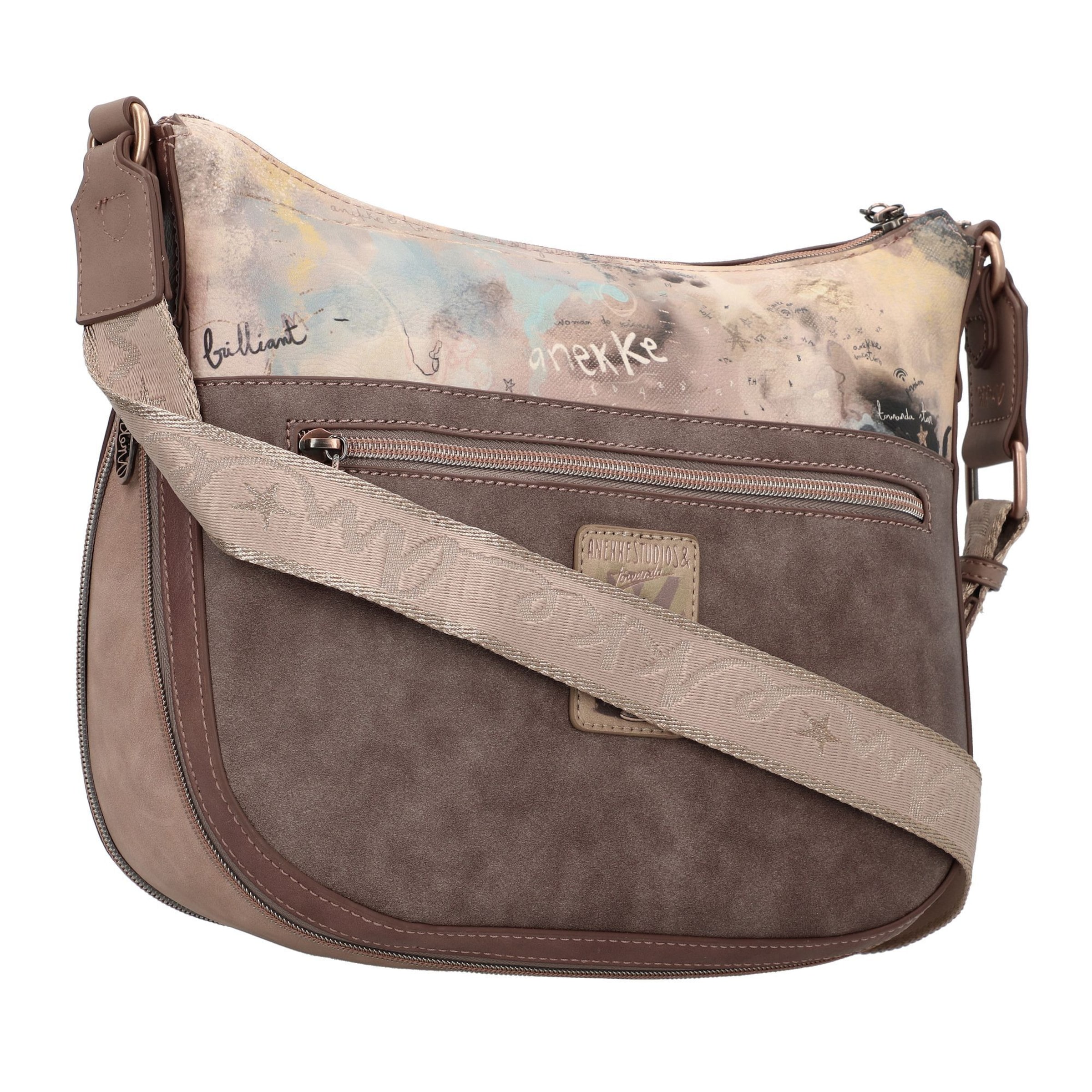 Anekke Umhängetasche 'Hollywood' in Beige