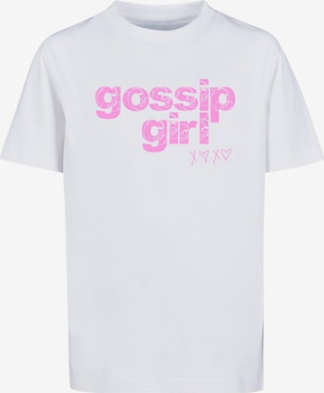 ABSOLUTE CULT Shirt 'Gossip Girl' in White: front