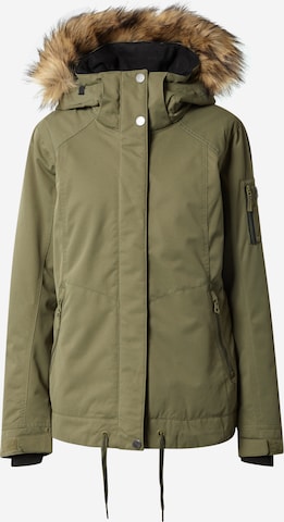 Veste outdoor 'MEADE' ROXY en vert : devant