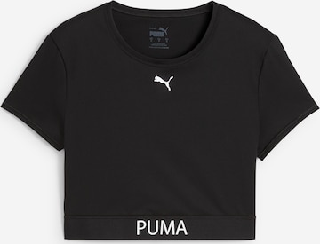 T-shirt fonctionnel 'Strong' PUMA en noir : devant