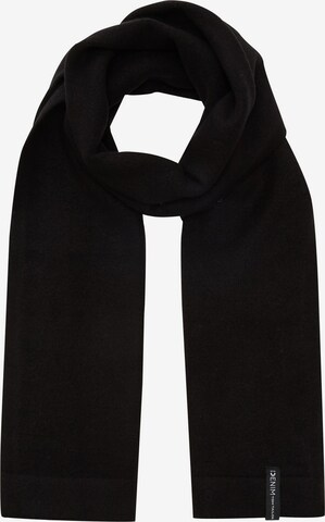 TOM TAILOR DENIM Scarf in Black: front