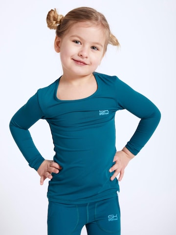 SPORTKIND - Camiseta funcional 'Longsleeve' en verde