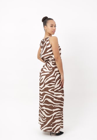 Robe Elara en marron