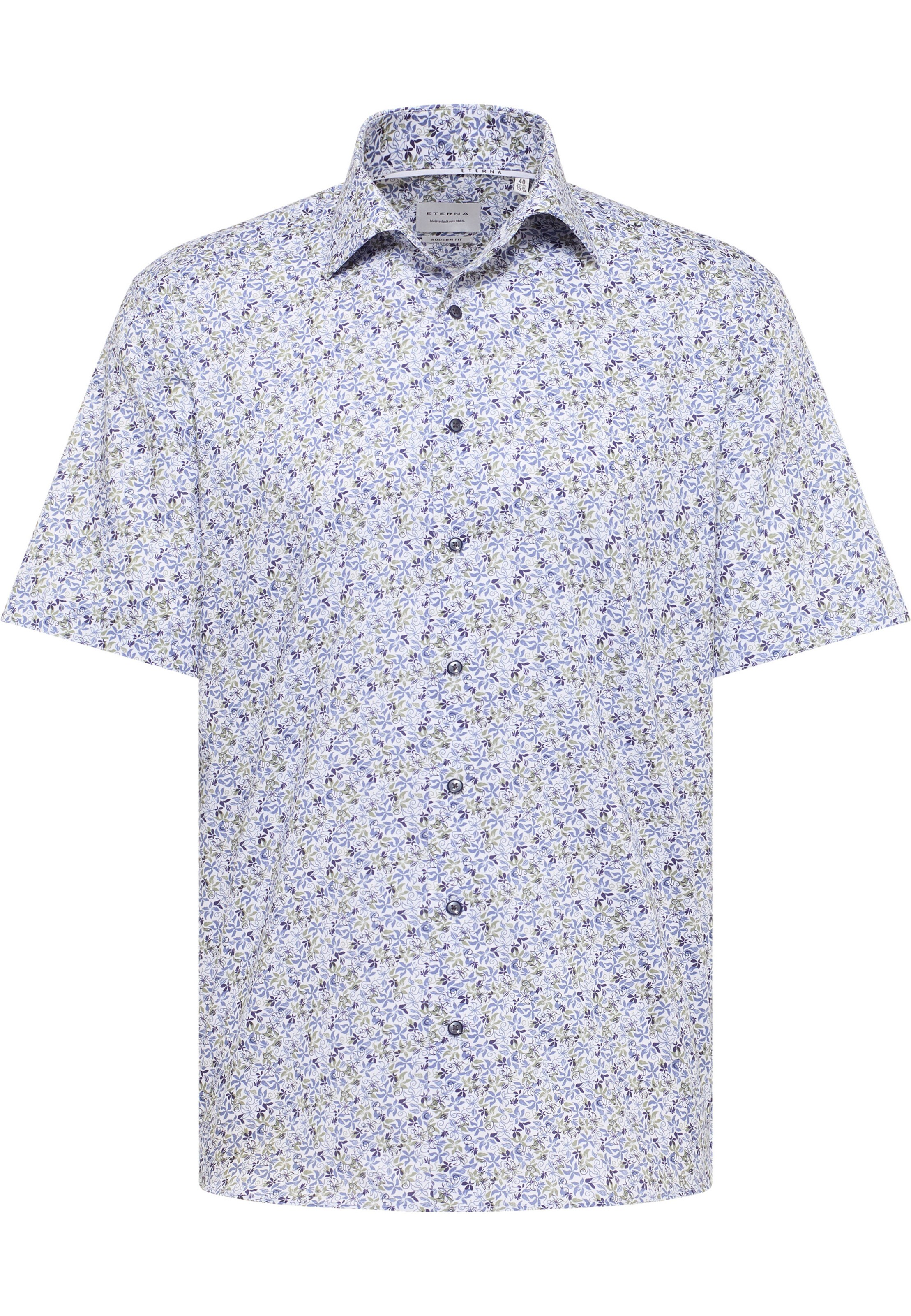 ETERNA Regular fit Zakelijk overhemd in Wit: voorkant