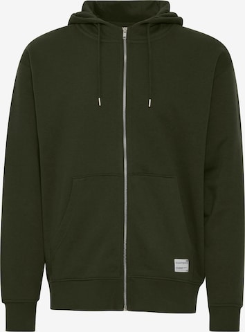 Veste de survêtement !Solid en vert : devant
