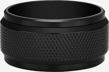 FOSSIL Sormus 'Knox' värissä musta: etupuoli