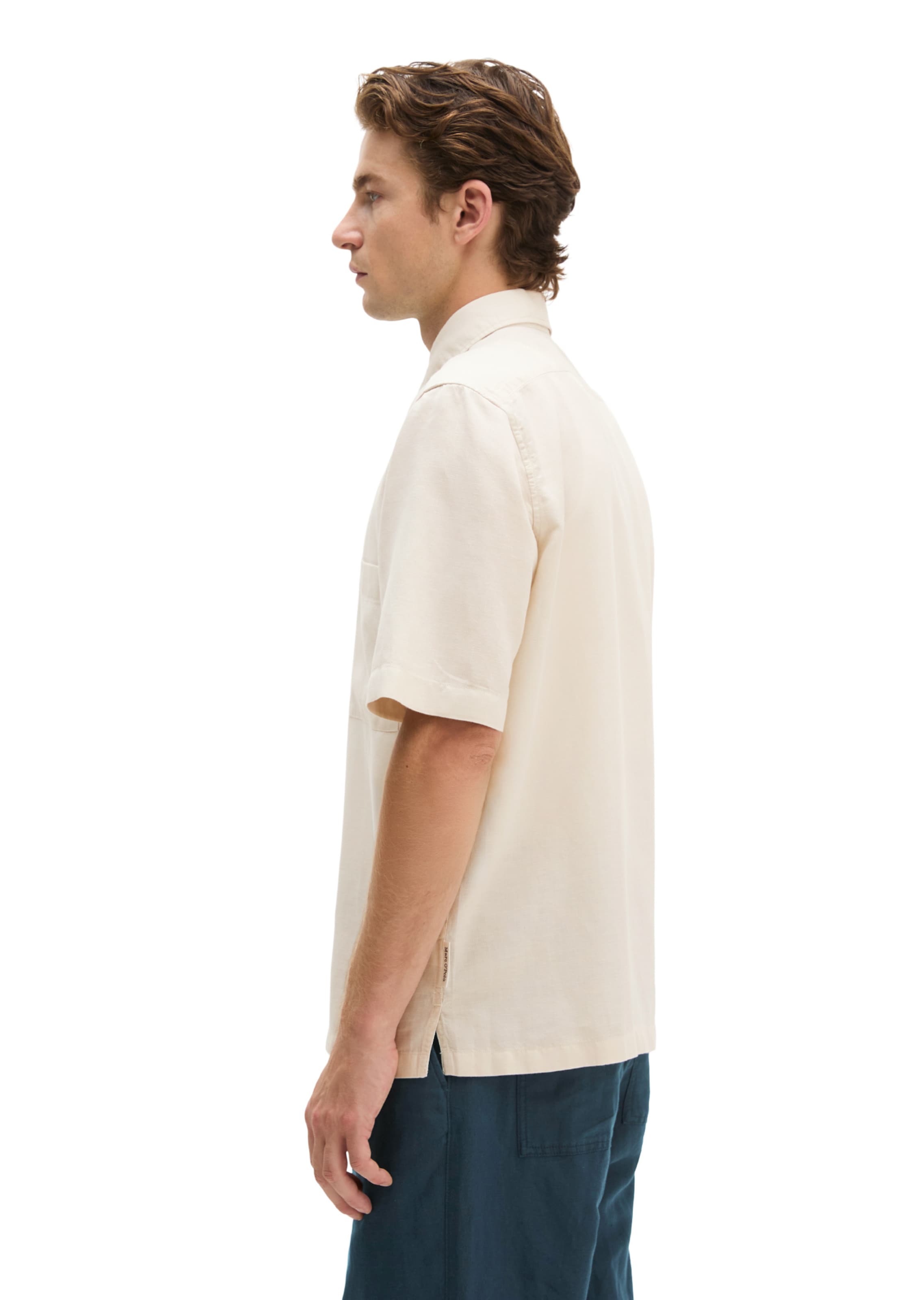 Marc O'Polo Regular fit Button Up Shirt in Grey