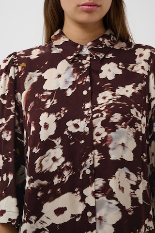 SOAKED IN LUXURY - Blusa 'Clero ' en marrón