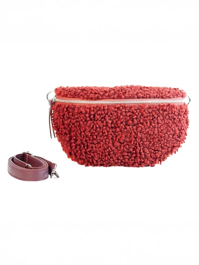 lePelou Sacs banane 'EMMA' en rouge foncé, Vue avec produit