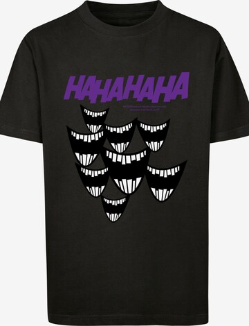 T-Shirt 'DC Comics Batman Joker Smile' F4NT4STIC en noir : devant