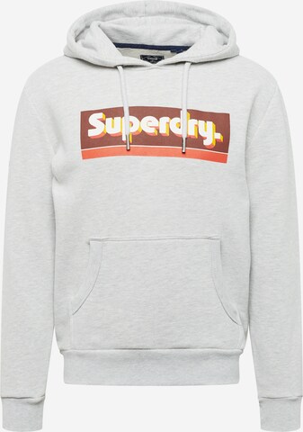 Superdry Mikina 'Vintage Trade' – šedá: přední strana