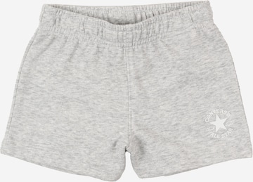 CONVERSE Regular Broek 'DISSECTED CTP CORE' in Grijs: voorkant