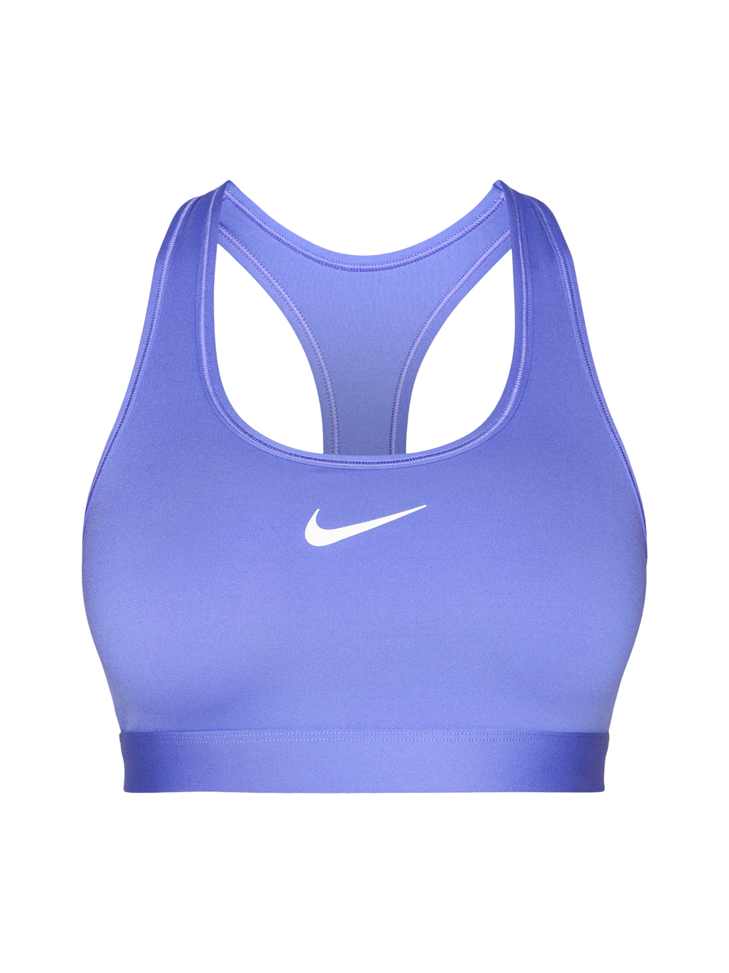 NIKE Biustonosz sportowy 'SWSH' w kolorze niebieski: przód