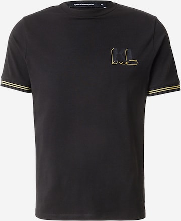 Maglietta di Karl Lagerfeld in nero: frontale