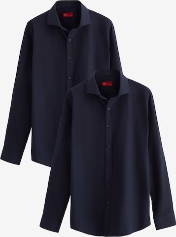 Coupe regular Chemise business D’S Damat en bleu : devant