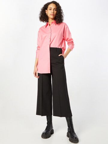 BOSS Black Blouse 'Bacora' in Pink