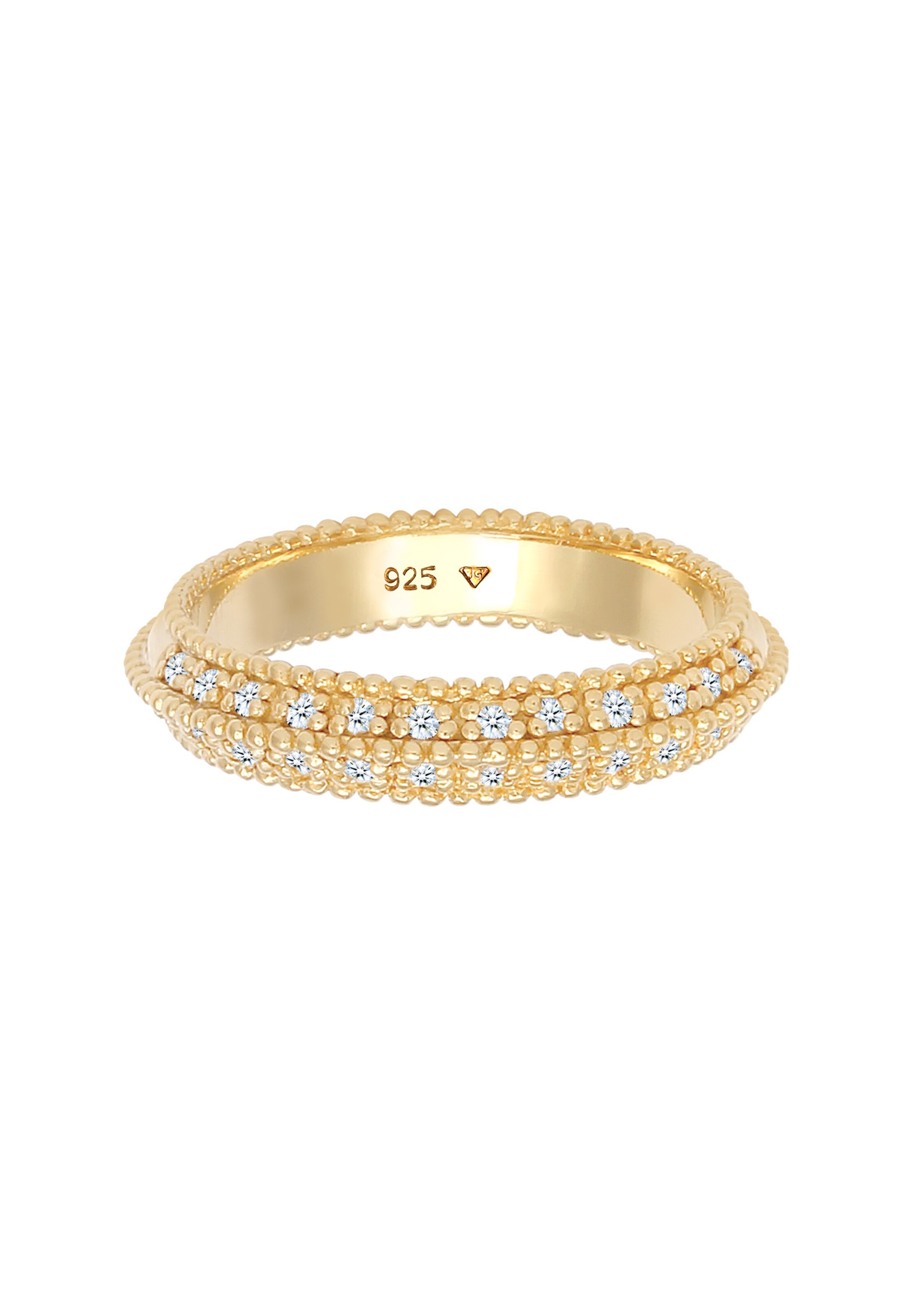 Elli DIAMONDS Ring 'Eternity' in Gold
