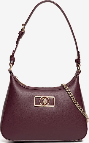 Borsa a mano di U.S. POLO ASSN. in rosso: frontale