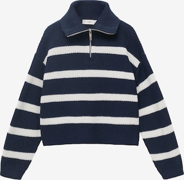 MANGO KIDS Neulepaita 'DELPHY' värissä sininen: etupuoli