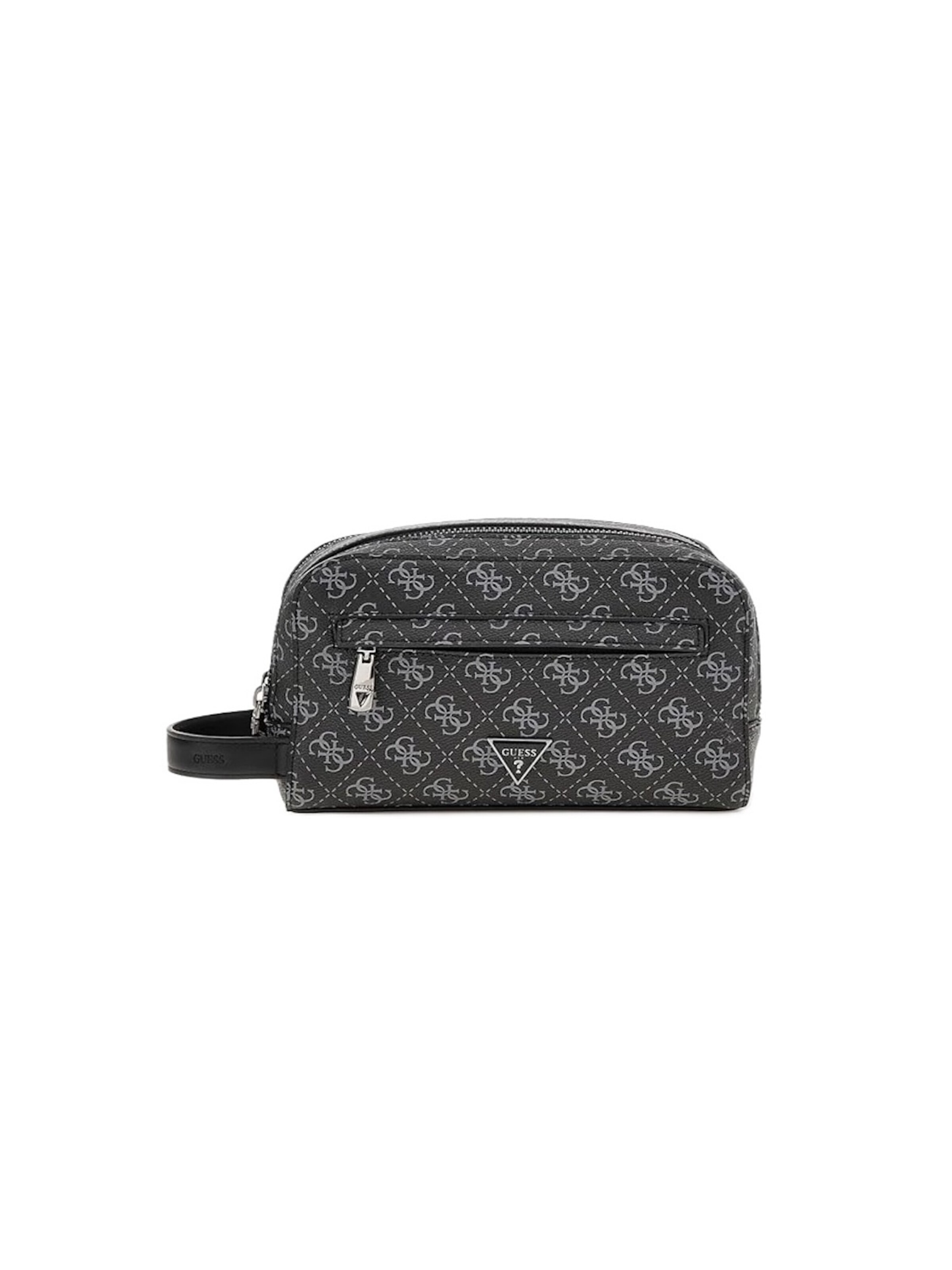 GUESS Kulturtasche 'PMMILOP5461'‌‌‌‌‌‌ in Schwarz: Vorderseite
