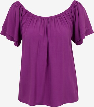 Orsay Blouse in Purple: front