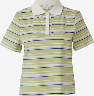 s.Oliver Poloshirt in Grün: Vorderseite
