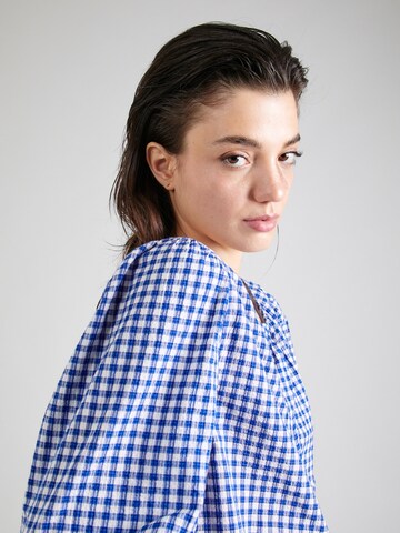 Marks & Spencer Bluse 'Gingham' in Blau