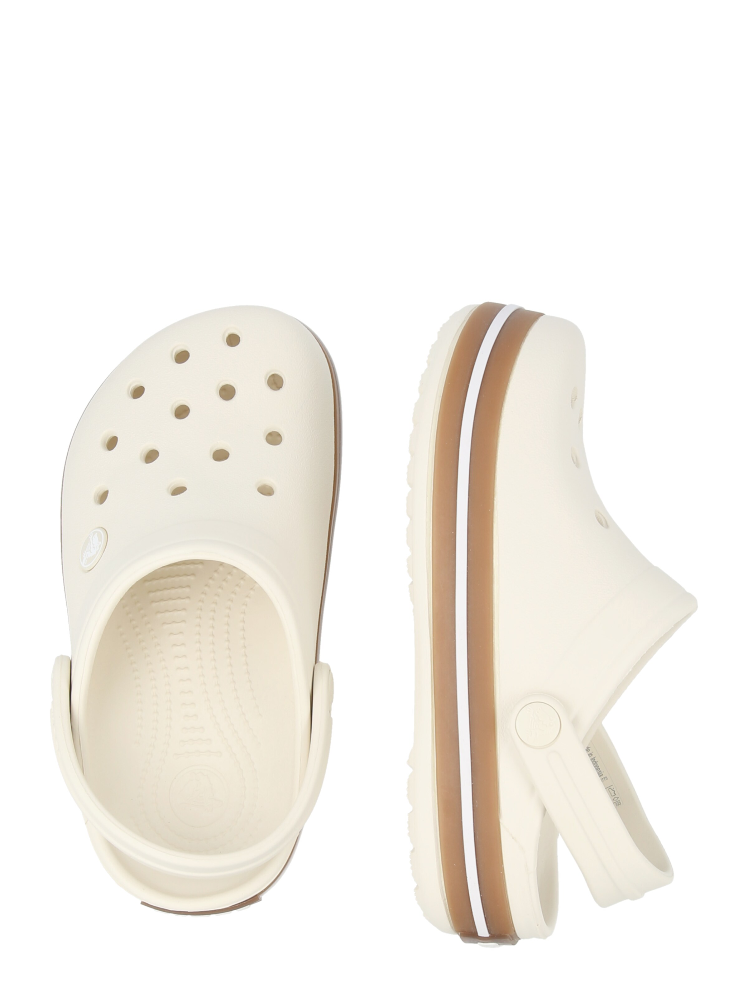 Crocs Ανοικτά παπούτσια 'Crocband' σε μπεζ