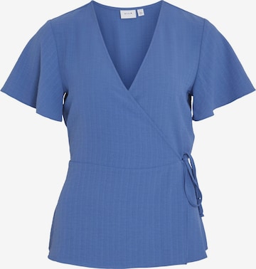 VILA Blouse in Blue: front