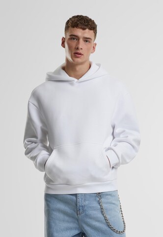 Urban Classics Sweatshirt 'Fluffy' in White