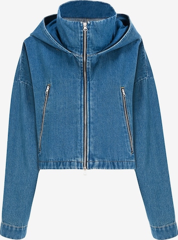 FRESHLIONS Jeansjacke 'Juliana' in Blau: Vorderseite