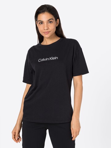 T-shirt Calvin Klein Sport en noir : devant