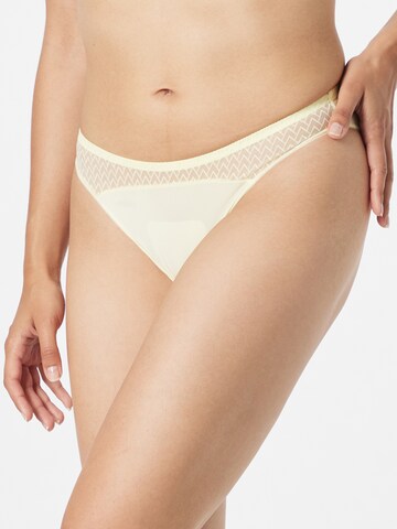 PASSIONATA Panty in Yellow: front