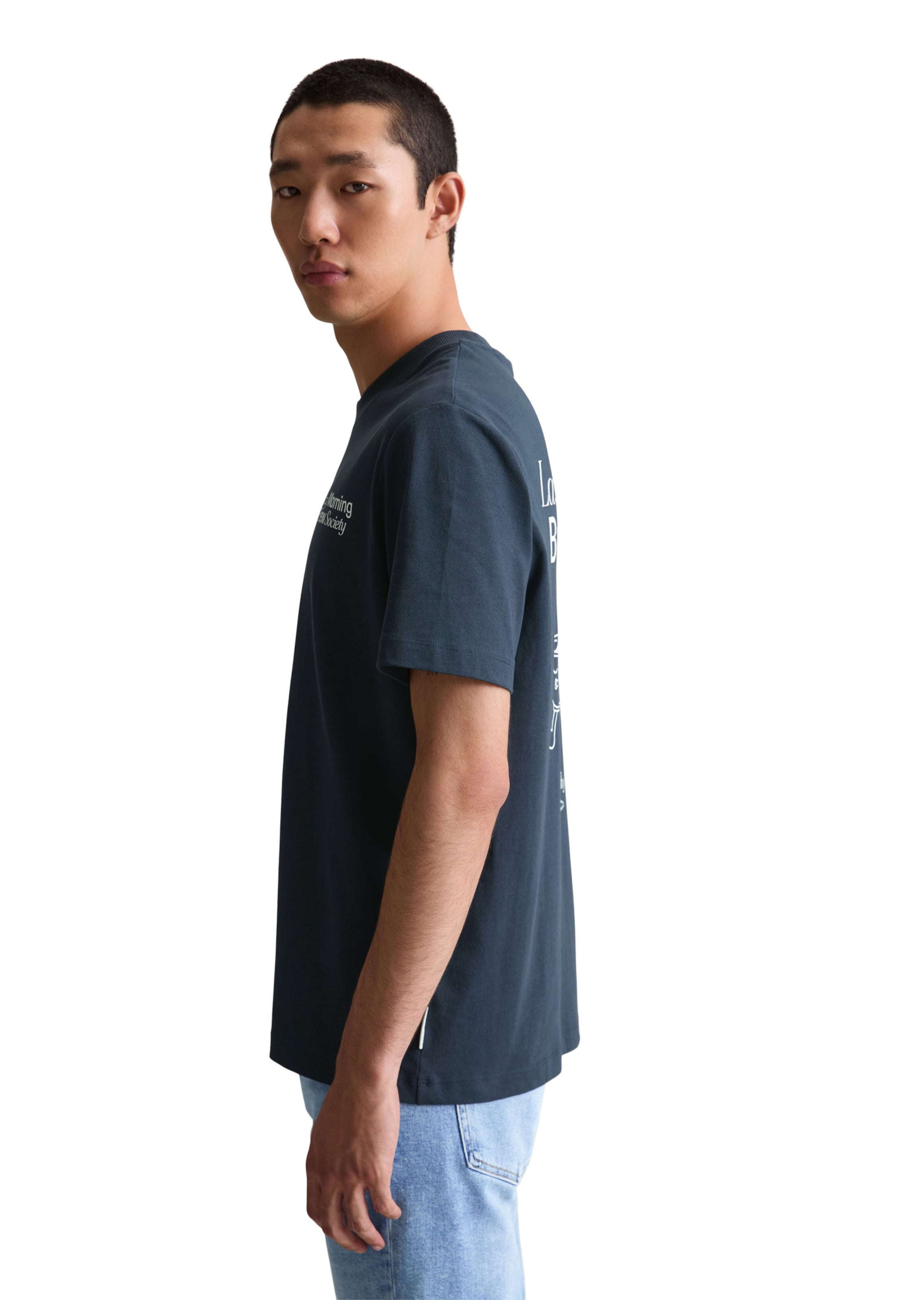 Marc O'Polo DENIM T-Shirt in Blau