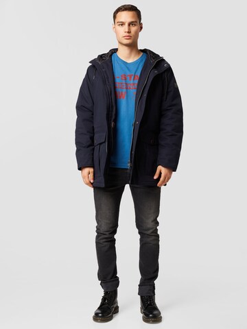 Petrol Industries Between-seasons parka in Blue