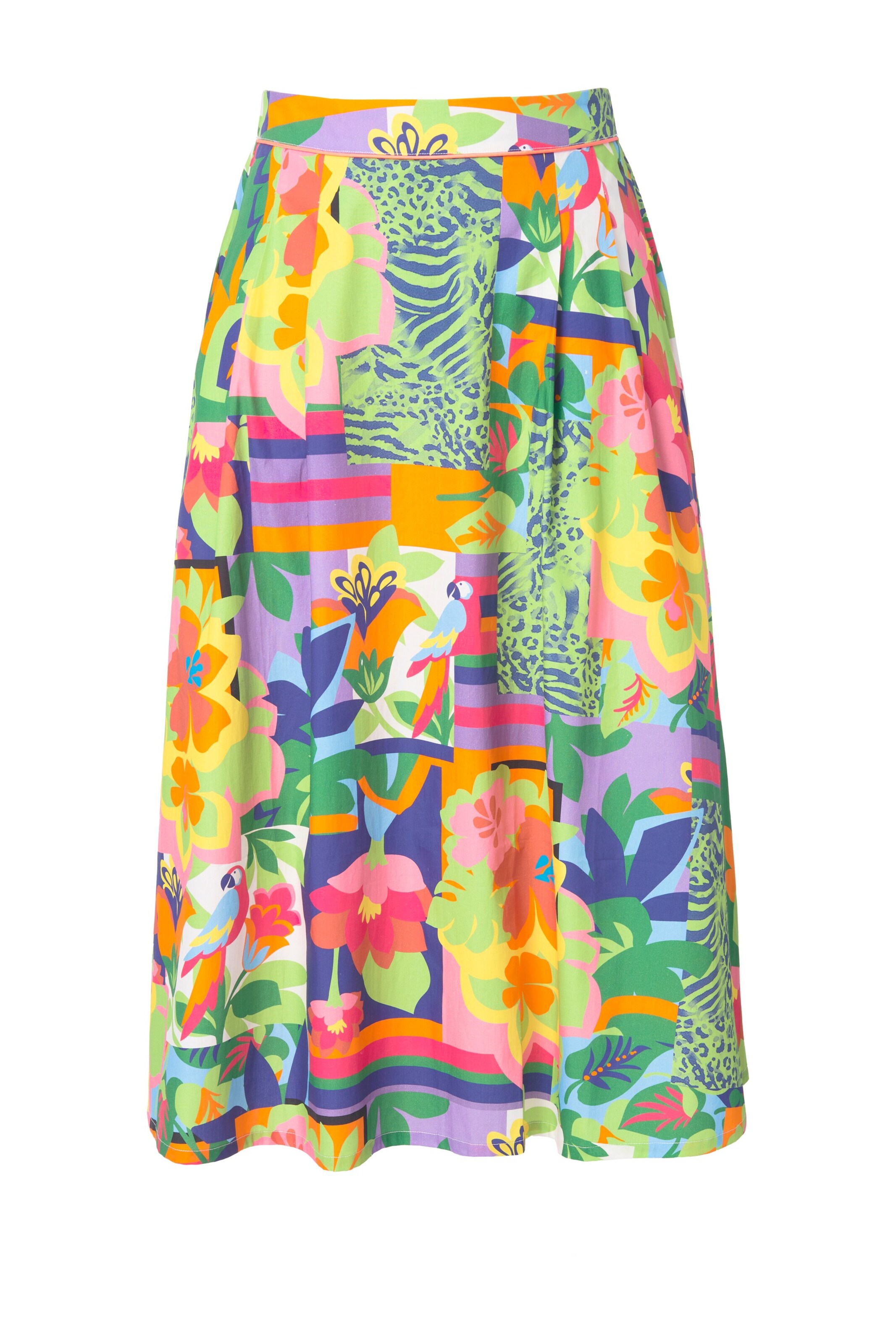 Ulla Popken Rok in Gemengde kleuren: voorkant