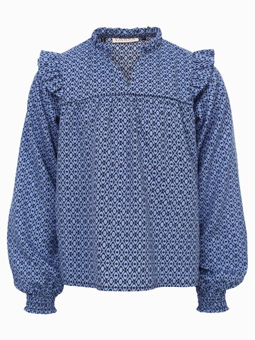 Looxs Revolution Blouse in Blue: front
