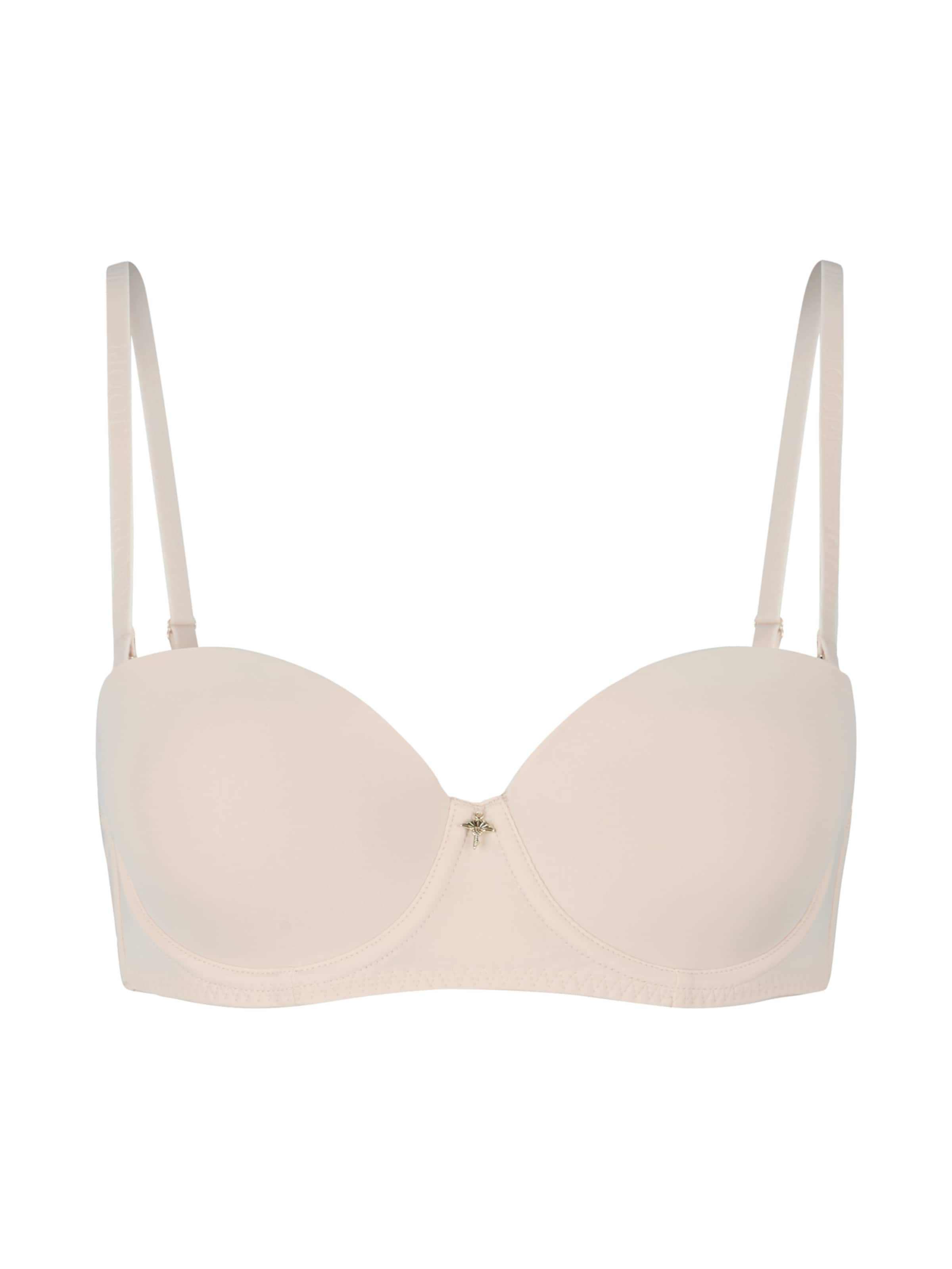 JOOP! Bandeau BH &#x27;Sensation&#x27; in Beige: voorkant