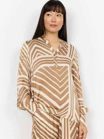 Camicia da donna 'Faro 2' di Soyaconcept in marrone: frontale