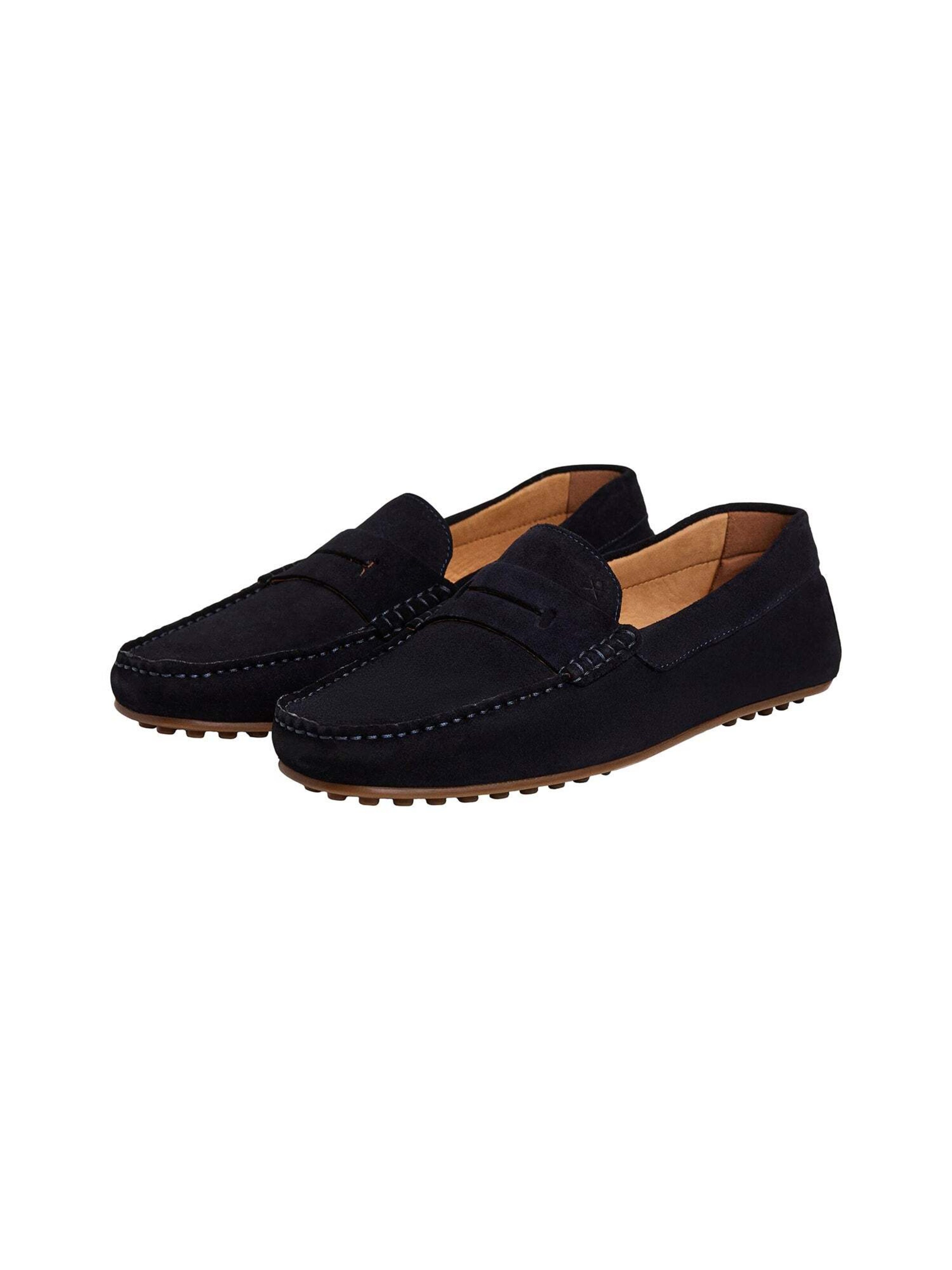 Hackett London Moccasin 'Saddle' in Blue