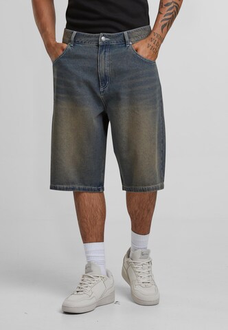 Karl Kani Regular Jeans in Blau: Vorderseite