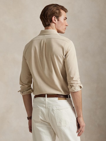 Polo Ralph Lauren Средняя посадка Рубашка в Бежевый
